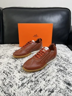 Alternative view of HERMES Sneakers Calf Leather EU39-44 C40202608030265