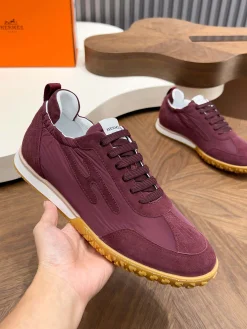 Alternative view of HERMES Sneakers Calfskin Leather EU39-44 C40202608030416
