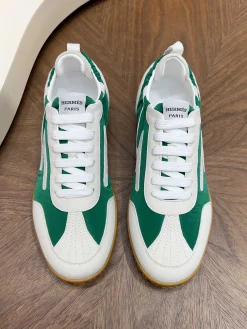 HERMES Sneakers Calfskin Leather EU39-44 C40202608030418
