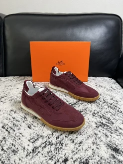 HERMES Sneakers Leather EU39-44 C40202608030267
