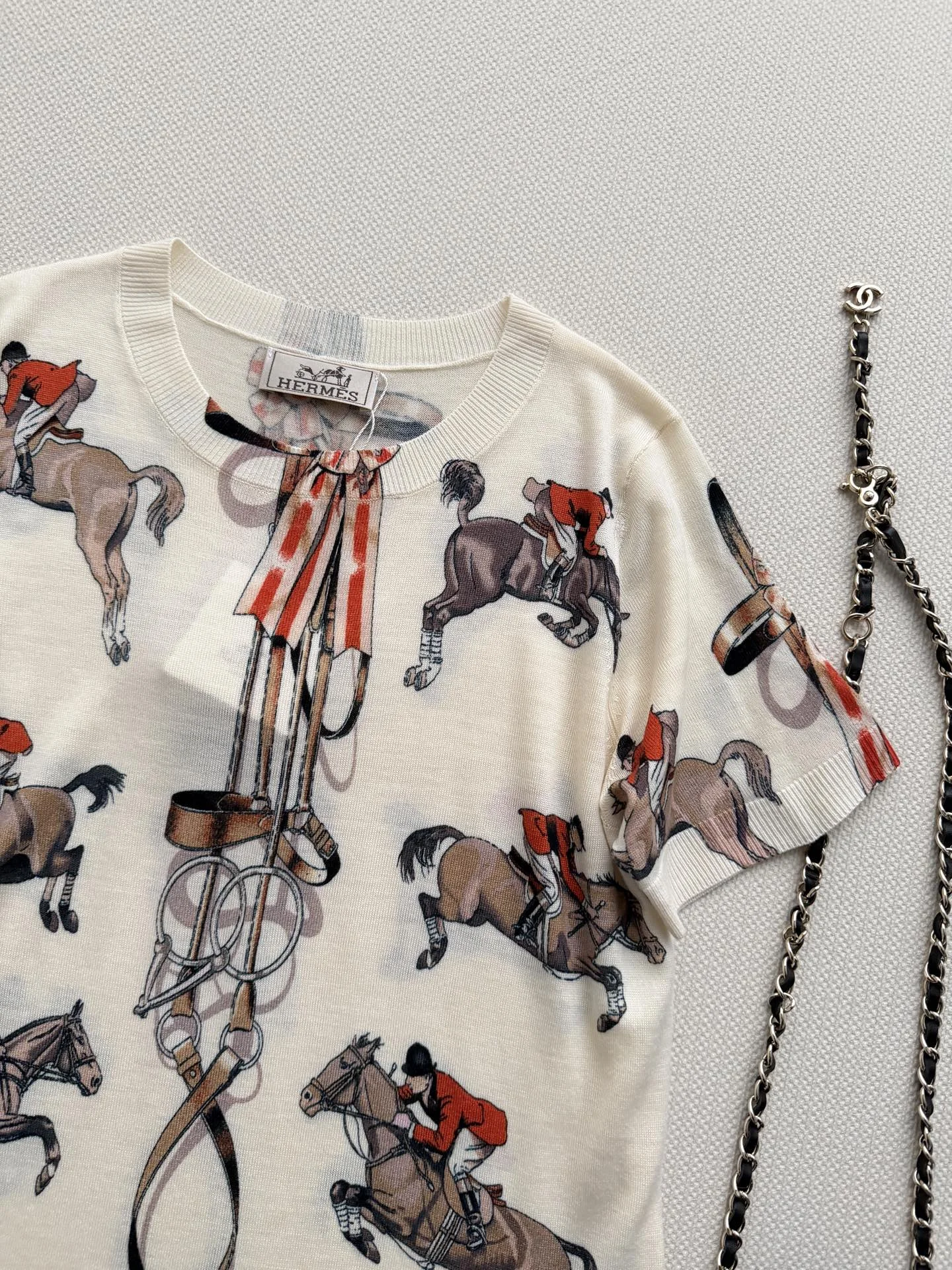 HERMES Sweaters Cotton Knit S-M-L B75202608042527 - Image 5