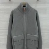 HERMES Sweaters Knit Leather S-L E15202608040056