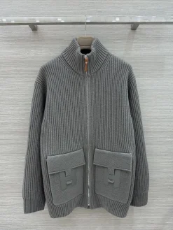 HERMES Sweaters Knit Leather S-L E15202608040056