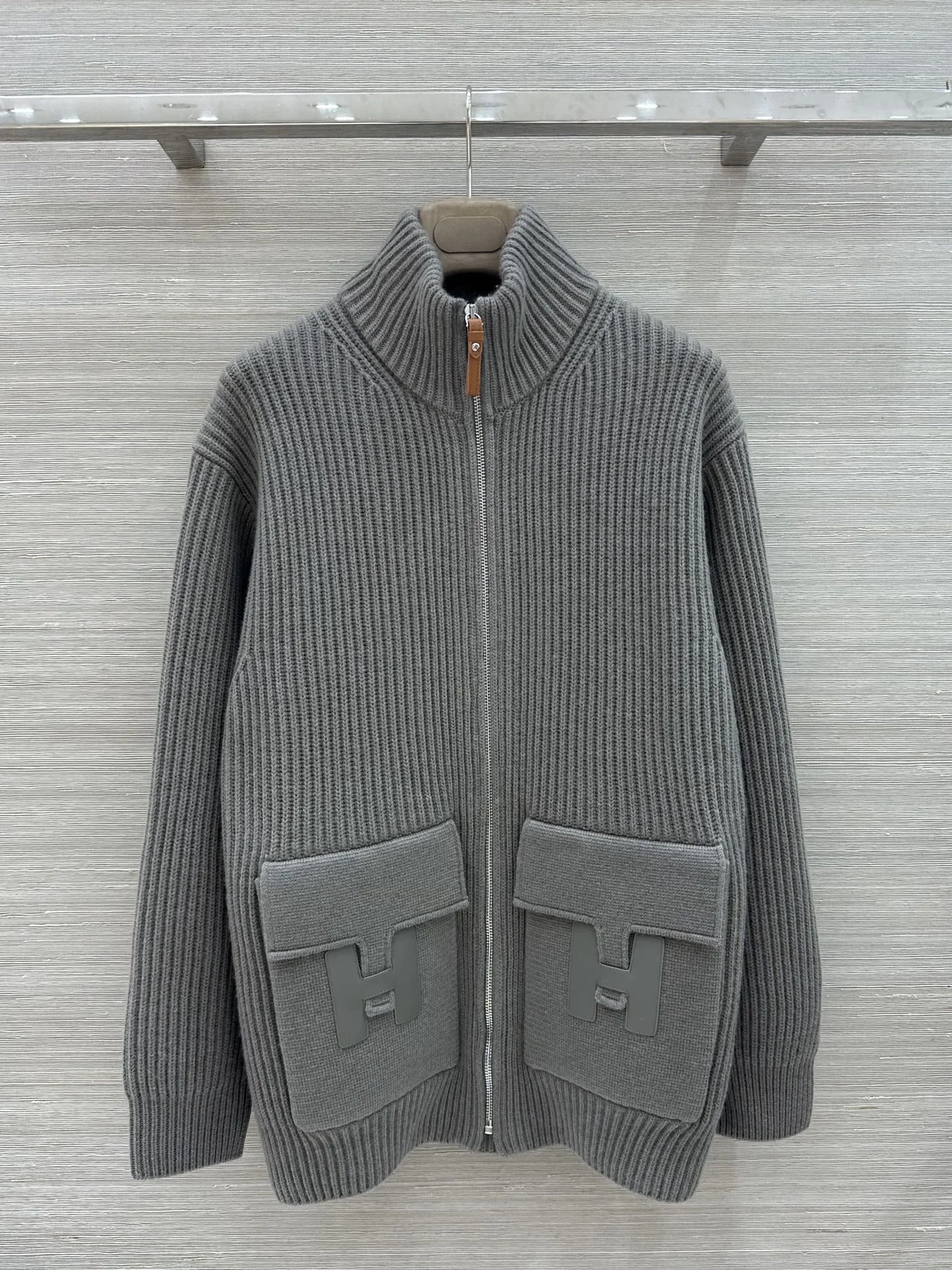HERMES Sweaters Knit Leather S-L E15202608040056