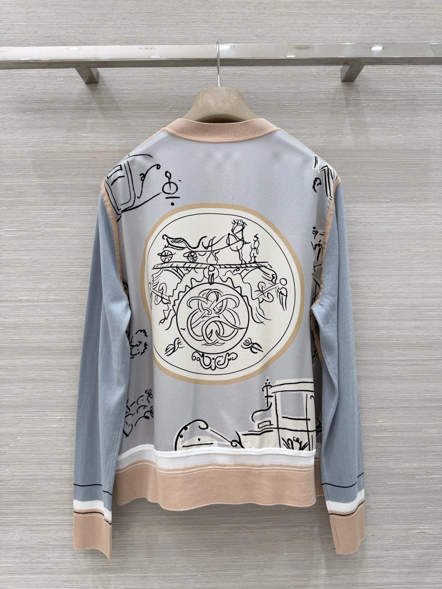 HERMES Sweaters Silk Wool S-L C95202608041117 - Image 9