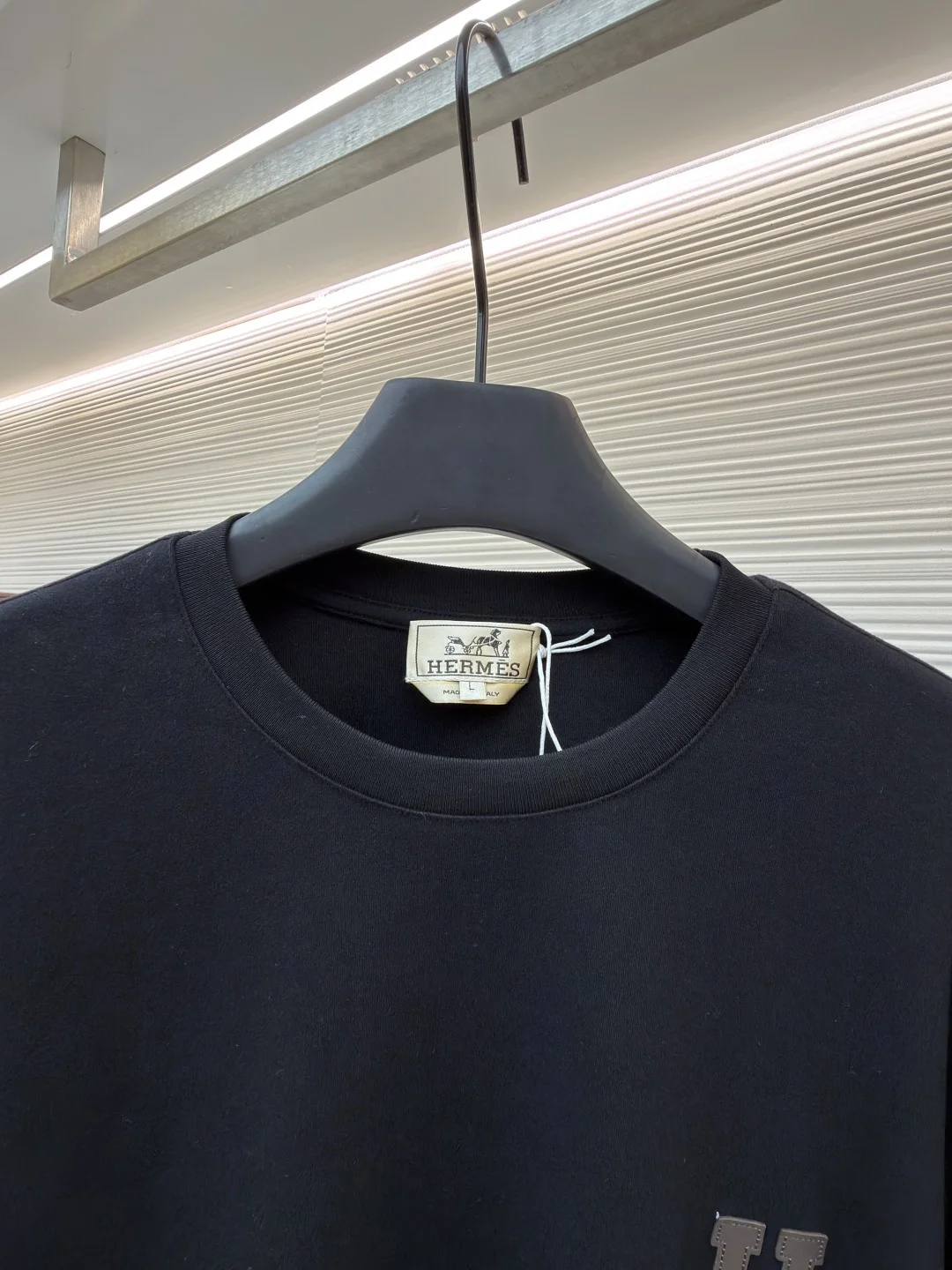 HERMES T-shirts Combed Cotton S-XL A20202608060317 - Image 3