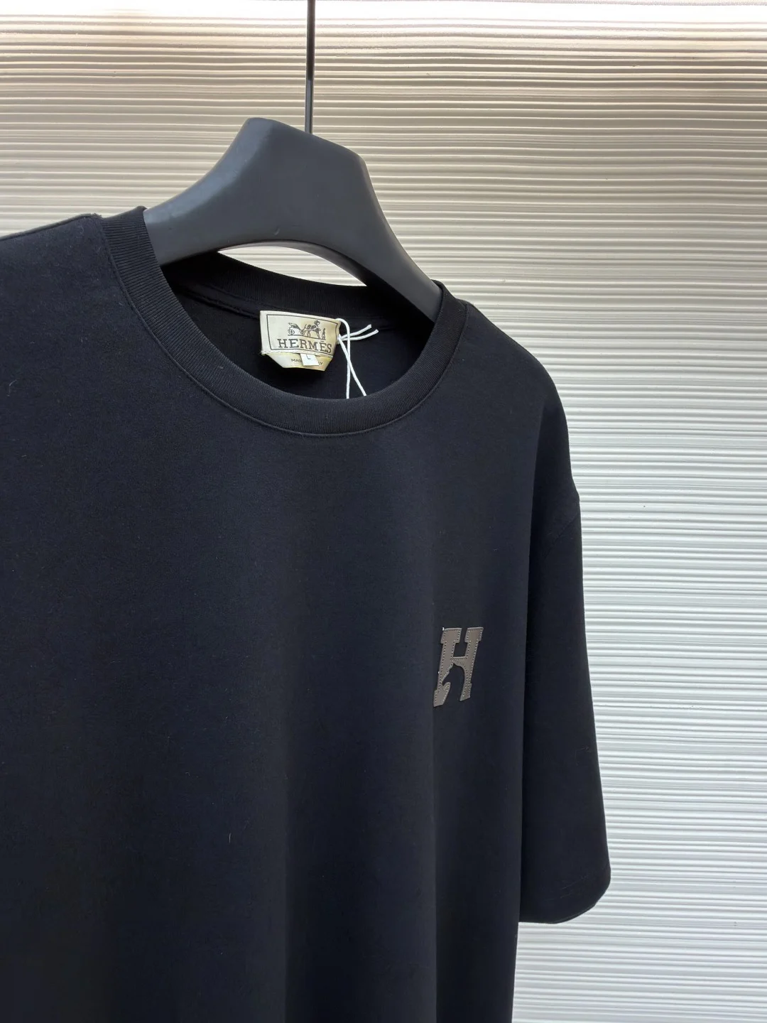 HERMES T-shirts Combed Cotton S-XL A20202608060317 - Image 8