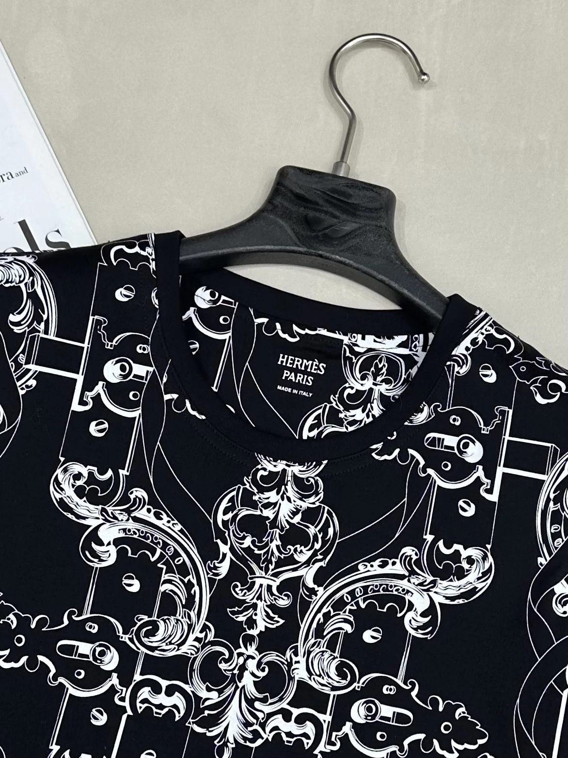 HERMES T-shirts Cotton S-L A75202608041123 - Image 5