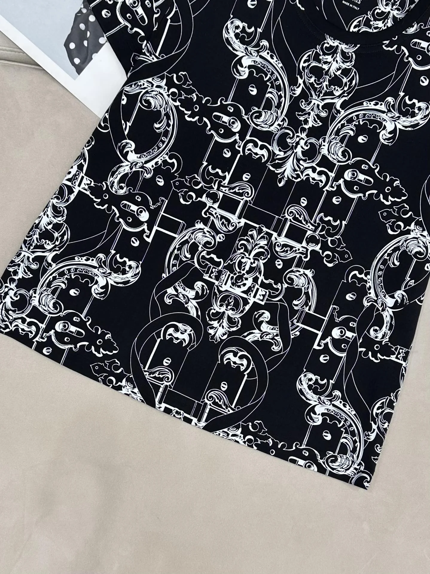 HERMES T-shirts Cotton S-L A75202608041123 - Image 6
