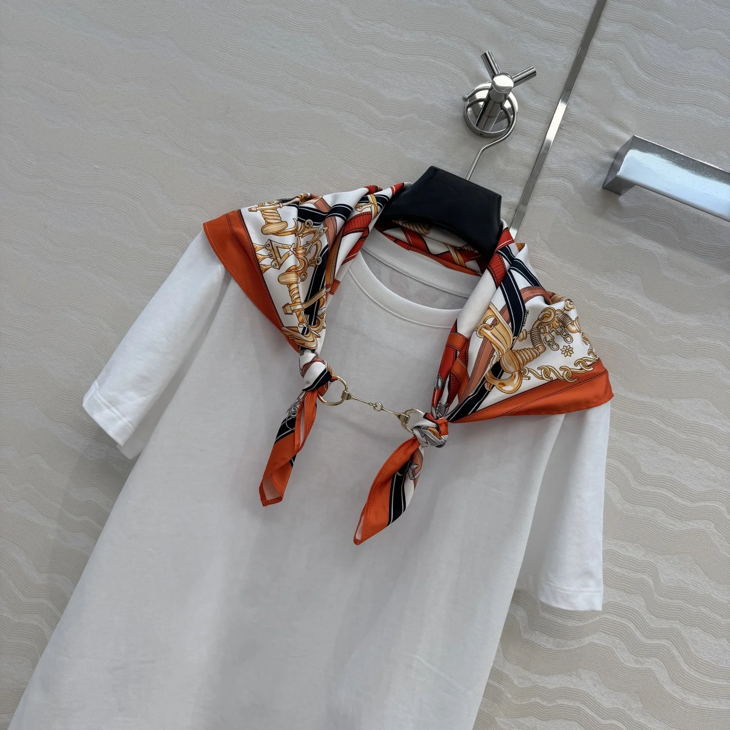 HERMES T-shirts Cotton S-L B20202608040359 - Image 2