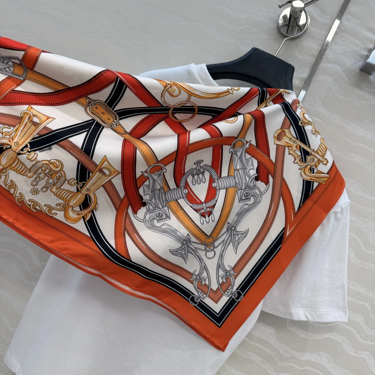 HERMES T-shirts Cotton S-L B20202608040359 - Image 9