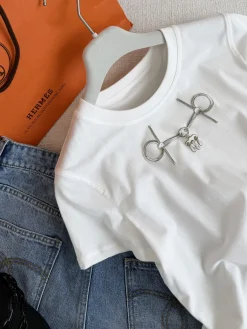Alternative view of HERMES T-shirts S-L A65202608042677
