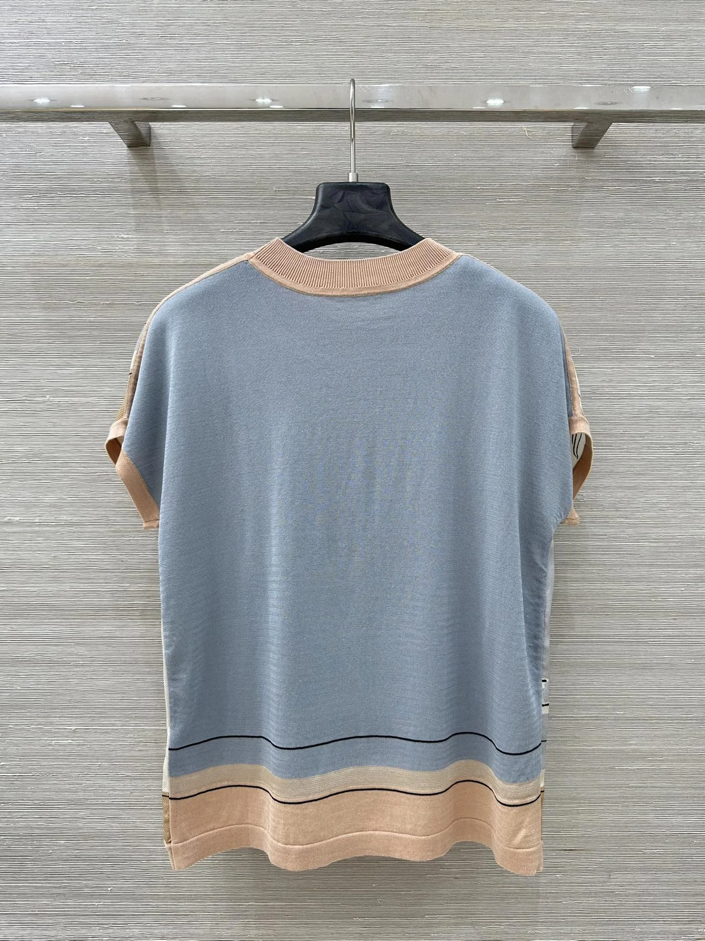 HERMES T-shirts Silk Wool S-L C55202608041119 - Image 9