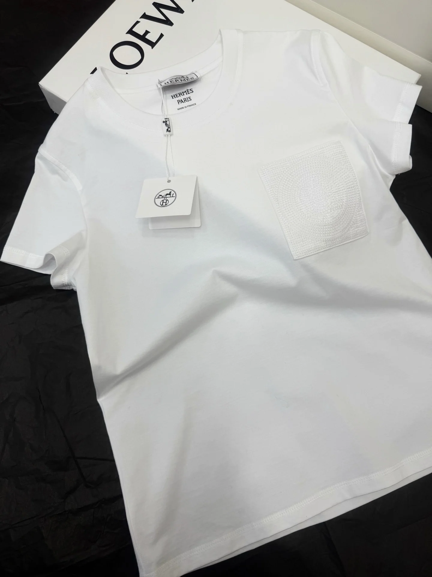 HERMES T-shirts Soft Cotton S M L A95202608041179 - Image 5