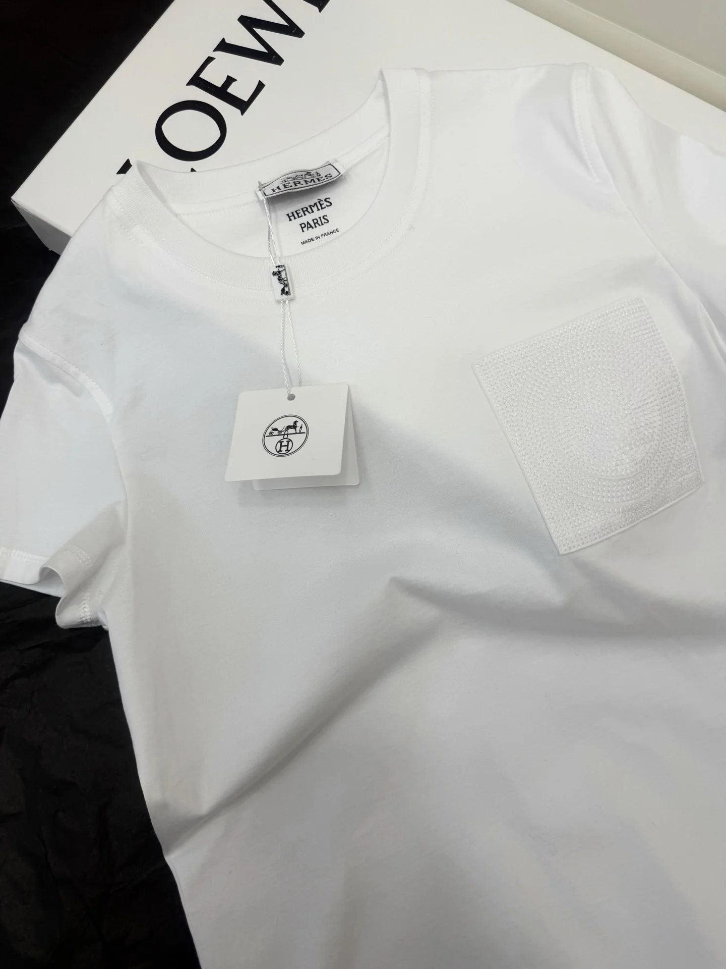 HERMES T-shirts Soft Cotton S M L A95202608041179 - Image 7