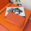 HERMES Wallet Bags Epsom Leather (Orange) 20X11 C80202608091014
