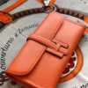HERMES Wallet Bags Epsom Leather (Orange) 29X0X0CM H00202608091131