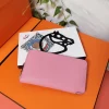 HERMES Wallet Bags Epsom Leather (Pink) 20X11CM C80202608091010
