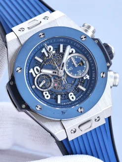 Alternative view of HUBLOT Big Bang Automatic (Blue Dial) 40mm V2 A700202608050184