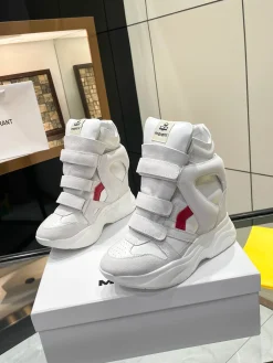 Alternative view of ISABEL MARANT Sneakers Calfskin Leather EU35-42 D10202608030718