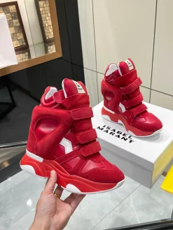 Alternative view of ISABEL MARANT Sneakers Calfskin Leather EU35-42 D10202608030720