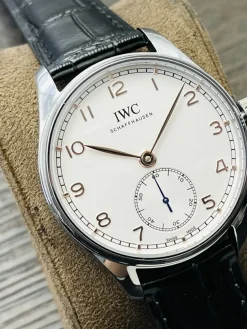 Alternative view of IWC Portugieser Automatic (White Dial) 40mm GR A450202608050137