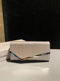 Alternative view of JIMMY CHOO Clutches Bags (Gold-Black) 22X12X3CM G20202608100232