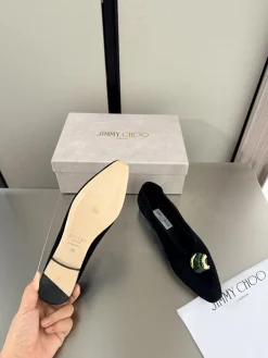 Alternative view of JIMMY CHOO Flats Suede Leather EU35-42 B90202608032762