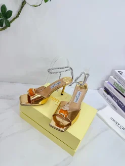 Alternative view of JIMMY CHOO Heels Metallic Patent Leather EU35-39 C00202608031625