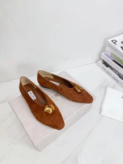 JIMMY CHOO Mules Goatskin Leather EU35-39 B80202608032524