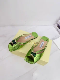 Alternative view of JIMMY CHOO Mules Metallic Patent Leather EU35-39 C00202608031638