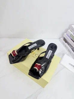 Alternative view of JIMMY CHOO Mules Patent Leather EU35-39 C00202608031636