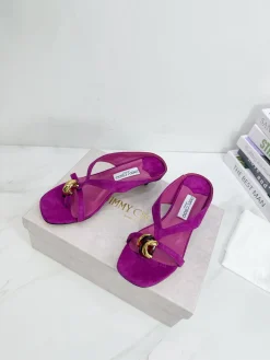 Alternative view of JIMMY CHOO Mules Suede EU35-39 B71202608032521