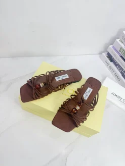 Alternative view of JIMMY CHOO Mules Suede Leather EU35-39 C00202608032496