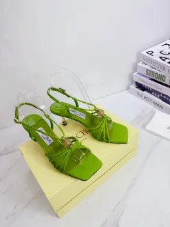 JIMMY CHOO Sandals Goatskin Suede EU35-39 C00202608032491