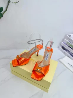 Alternative view of JIMMY CHOO Sandals Metallic Patent Leather EU35-39 C00202608031624