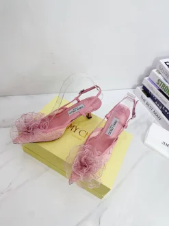Alternative view of JIMMY CHOO Sandals Silk & Lambskin EU35-39 C00202608032483