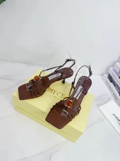Alternative view of JIMMY CHOO Sandals Suede Leather EU35-39 C00202608032492