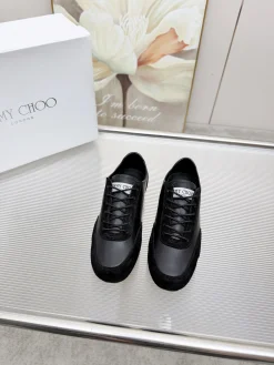 JIMMY CHOO Sneakers Calf Leather & Suede EU35-41 B60202608031105