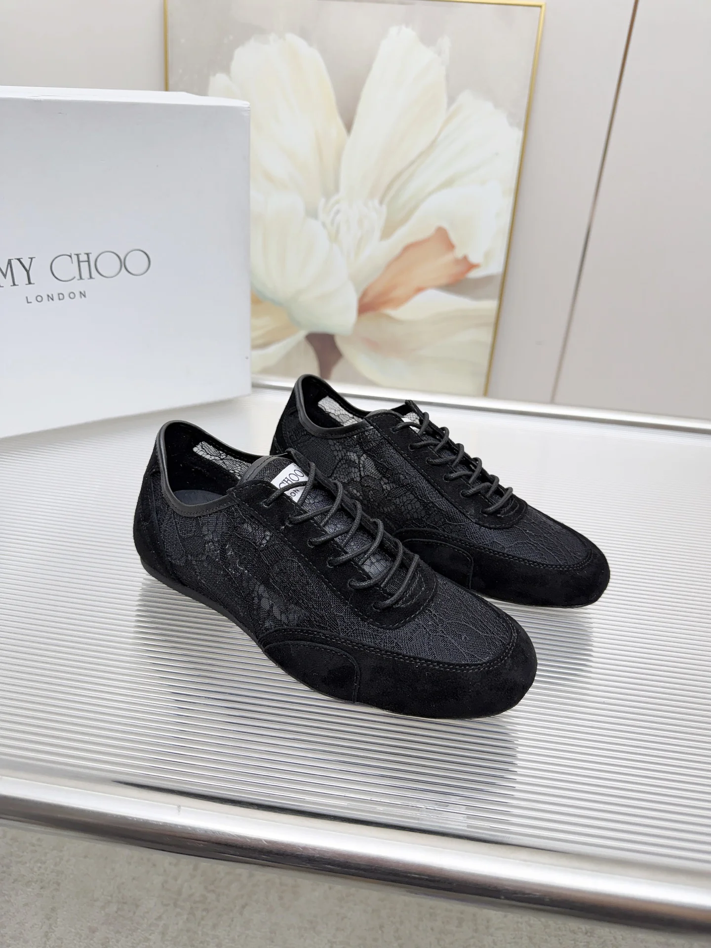 JIMMY CHOO Sneakers Leather & Suede EU35-41 B30202608031108 - Image 2