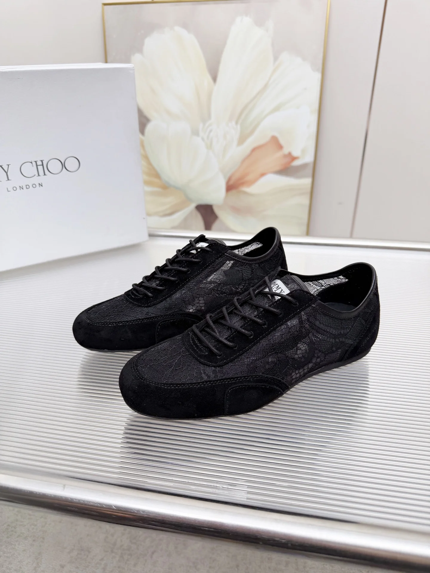 JIMMY CHOO Sneakers Leather & Suede EU35-41 B30202608031108 - Image 3