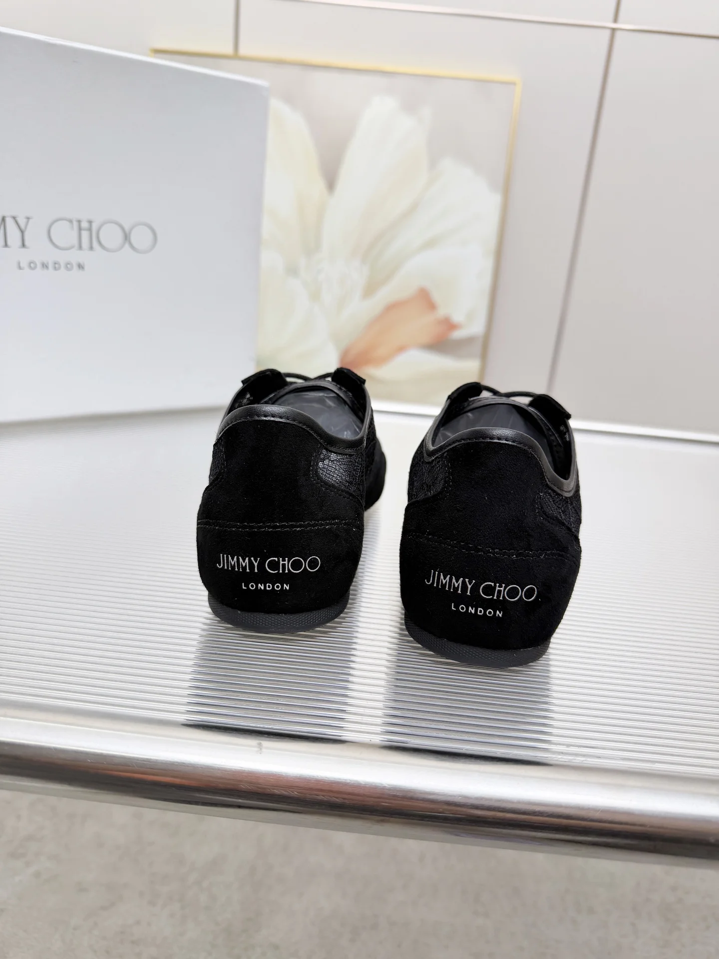 JIMMY CHOO Sneakers Leather & Suede EU35-41 B30202608031108 - Image 4