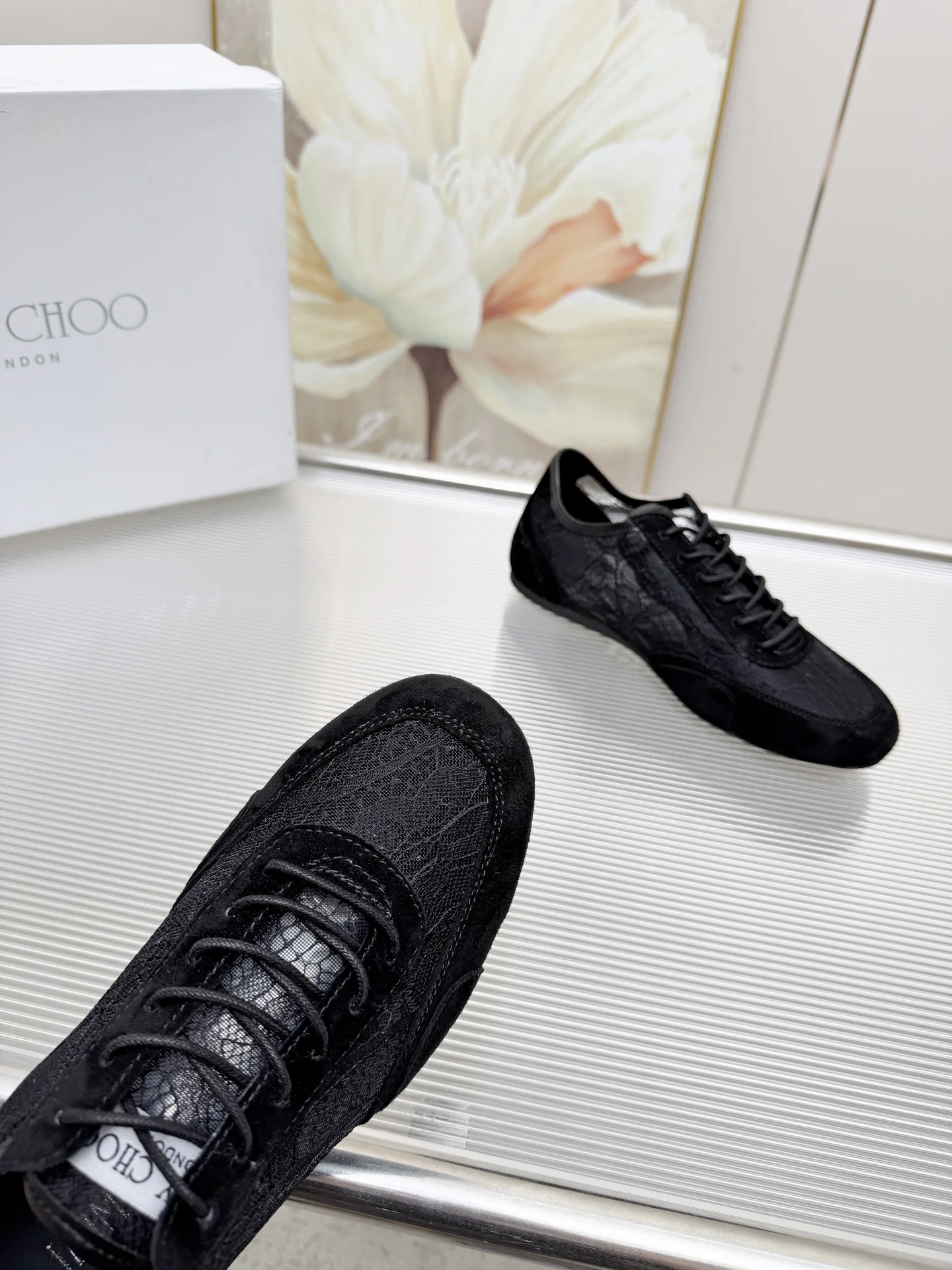 JIMMY CHOO Sneakers Leather & Suede EU35-41 B30202608031108 - Image 7