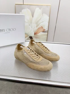 Alternative view of JIMMY CHOO Sneakers Leather & Suede EU35-41 B30202608031110
