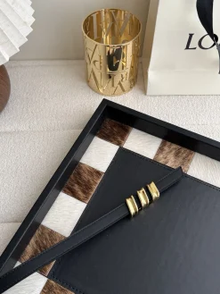 LOEWE Belts Smooth Calfskin One Size 1.5cm Width A70202608050040