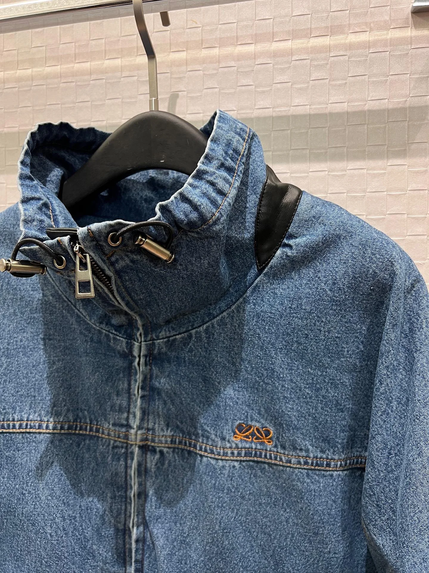 LOEWE Coats Denim Leather S-XL C55202608040414 - Image 3