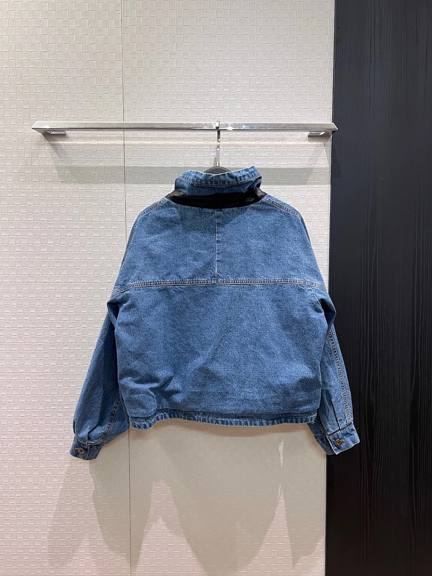 LOEWE Coats Denim Leather S-XL C55202608040414 - Image 7