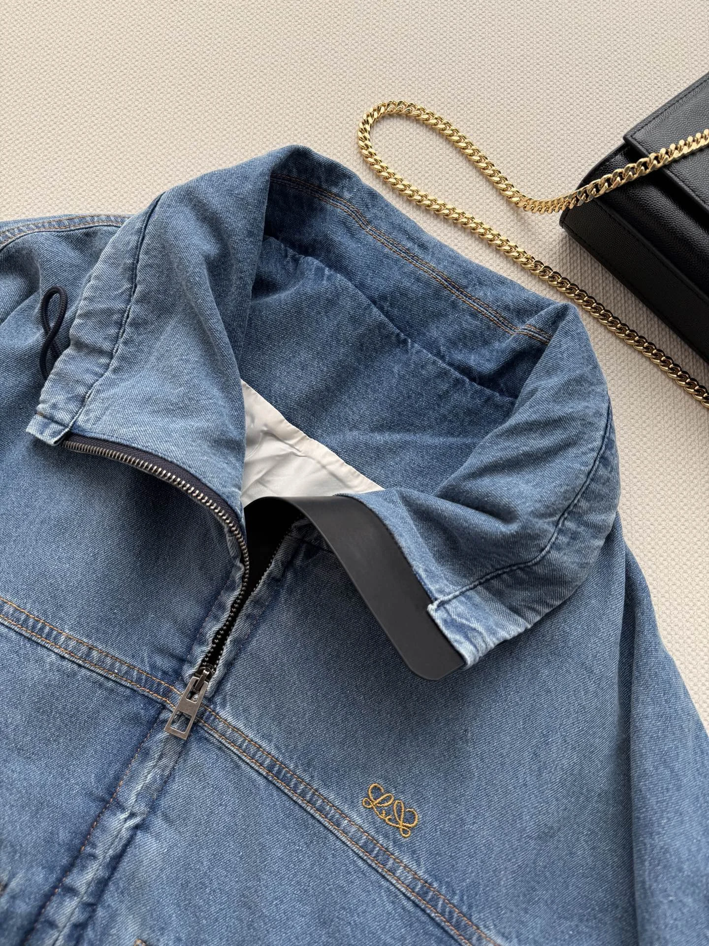 LOEWE Coats Denim S-M-L D65202608040517 - Image 8