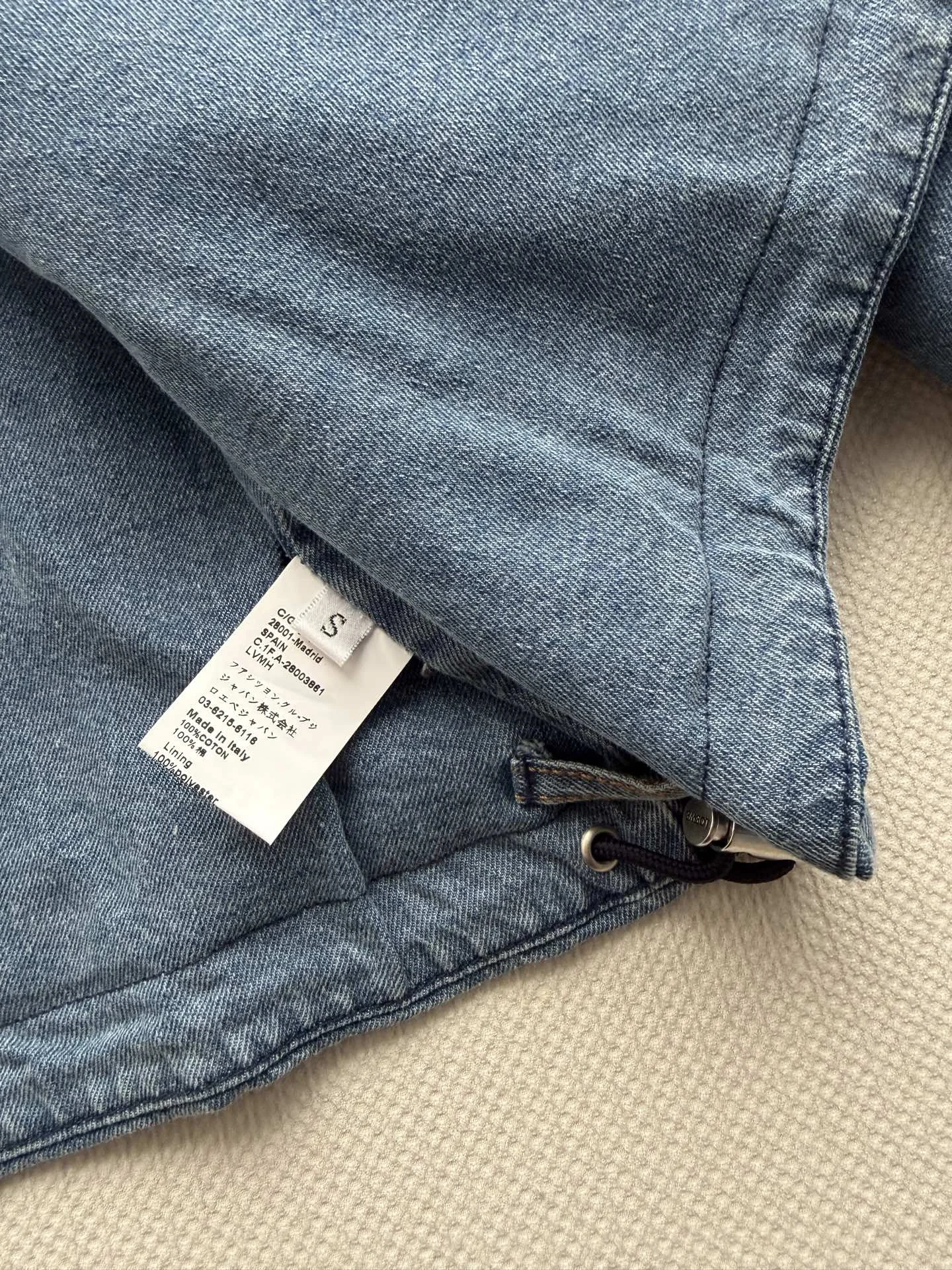 LOEWE Coats Denim S-M-L D65202608040517 - Image 9