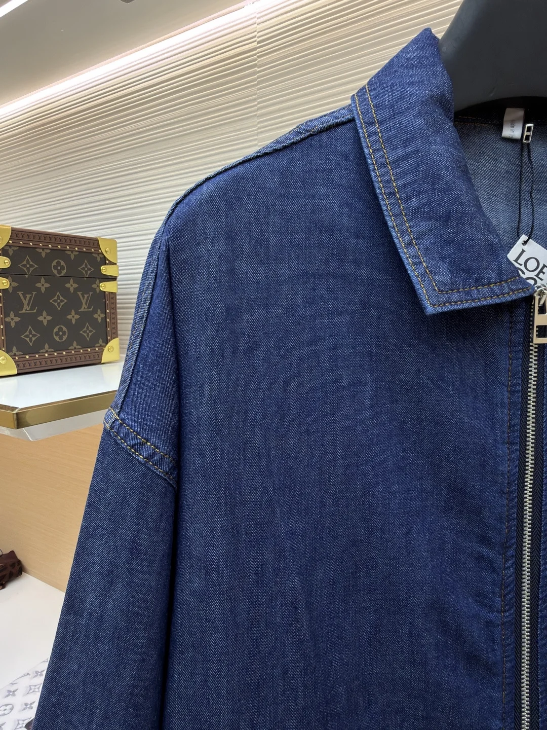 LOEWE Jackets Cotton Denim 46-52 B55202608060198 - Image 4